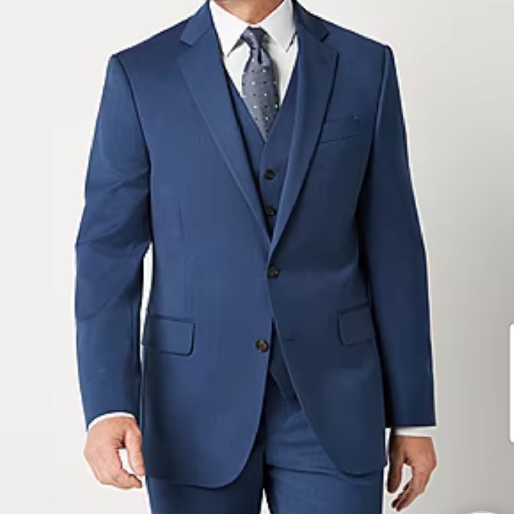 Stafford Coolmax Birdseye Mens Stretch Fabric Classic Fit 48R, pants 36W x 30L